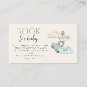 Book For Baby Card Bearly Wait Aeroplane Boy 