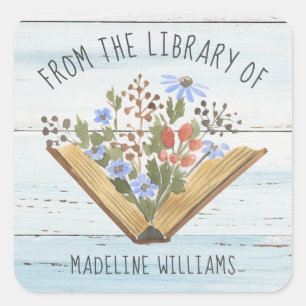 Book From the Library Of  Bookplate Label
