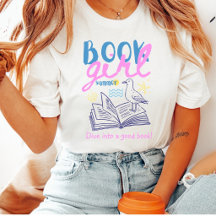 Book Girl Summer Cute Seagull Personalised