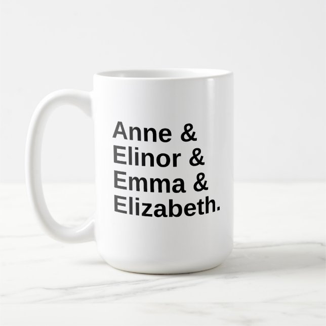 Book Girlfriends Coffee Mug (Left)