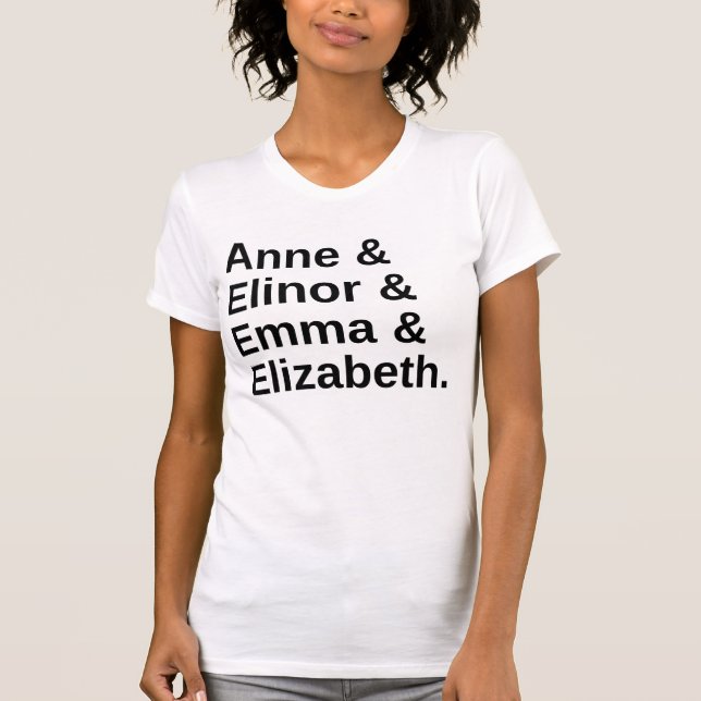 Book Girlfriends T-Shirt (Front)