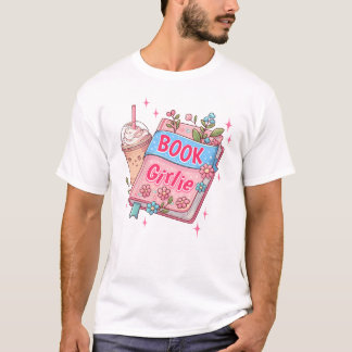 Book Girlie Coffee Mug Reading Lover Reader T-Shirt