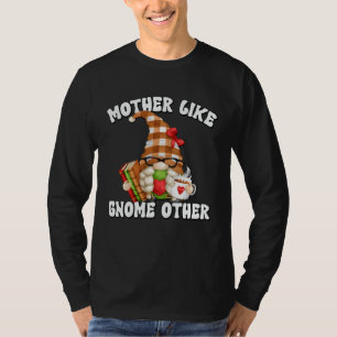 Book Gnome Mom Saying For Tea Grandma Librarian T-Shirt