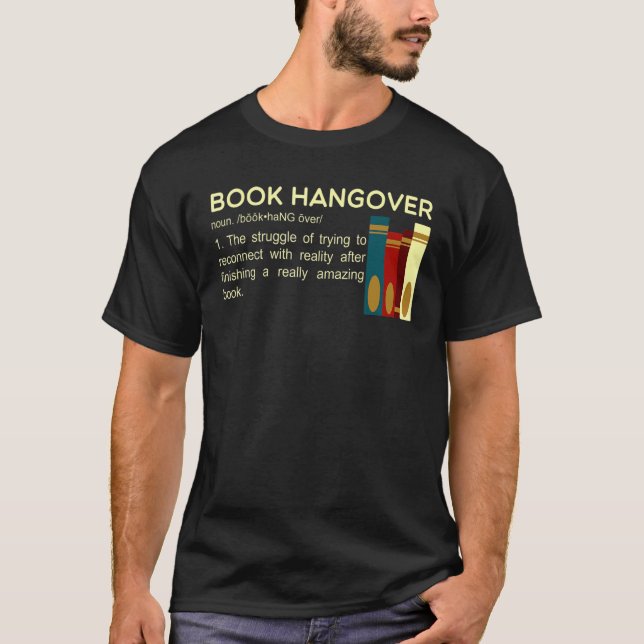 Book Hangover Definition T- T-Shirt (Front)