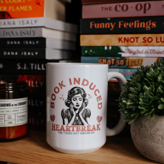 Book Induced Heartbreak Mug
