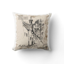 Book Inspired Decorative Pillow