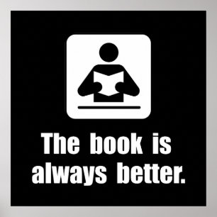 Book Is Better Poster