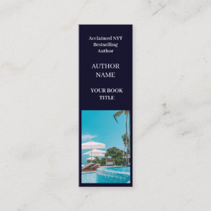 Book Launch   Author Mini Promotional Design Mini Business Card