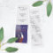 Book Launch Author Promotional Mini Bookmark Card