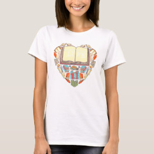 Book Librarian Life Men Women Reading T-Shirt