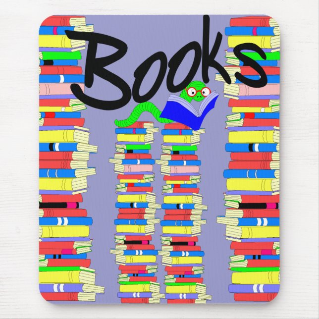 Book Love Mousepad (Front)