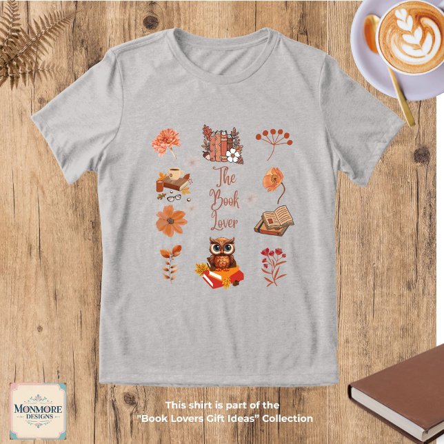 Book Lover Aesthetic Tri-Blend Shirt (Creator Uploaded)