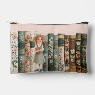 Book Lover   Anne of Green Gables   Floral Books Accessory Pouch
