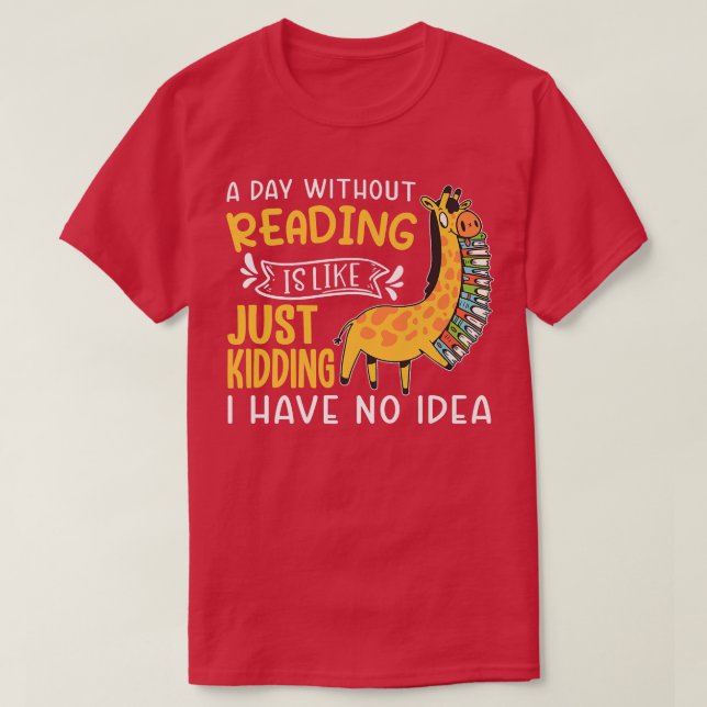 Book Lover Apparel for Bookworms Reading Librarian T-Shirt (Design Front)
