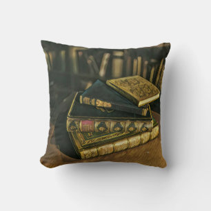 Book lover artwork cushion