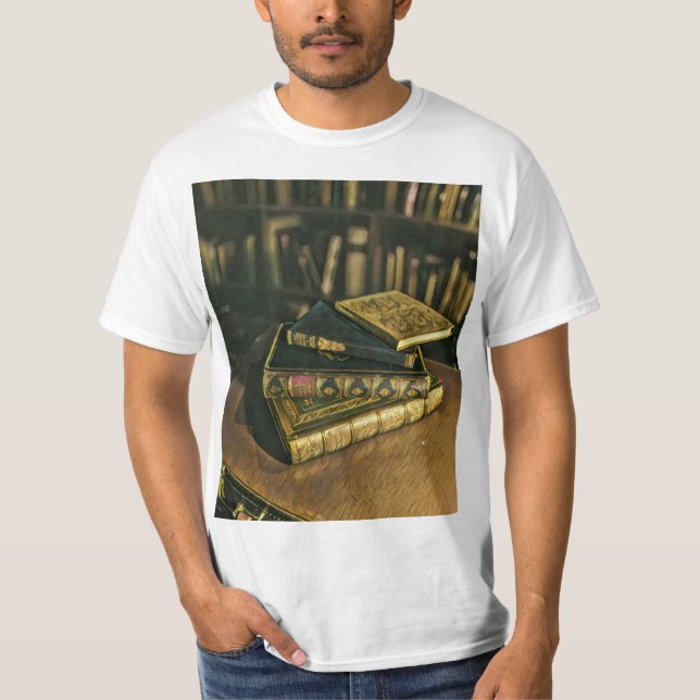 Book lover artwork T-Shirt (Front)