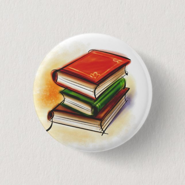 book lover button (Front)