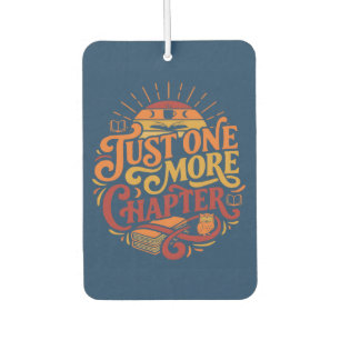 Book Lover Car Air Freshener