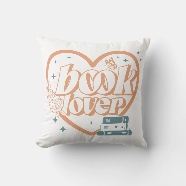 Book Lover Cushion (Front)