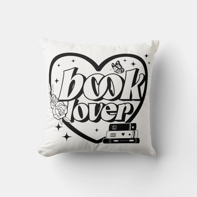 Book Lover Cushion (Front)