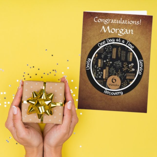 Book Lover - Custom Sobriety Gift Card (Creator Uploaded)