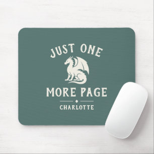 Book Lover Funny Saying Fantasy Reader Mouse Pad