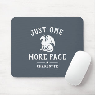Book Lover Funny Saying Fantasy Reader Mouse Pad