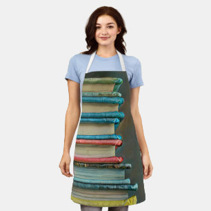 Book lover gift apron