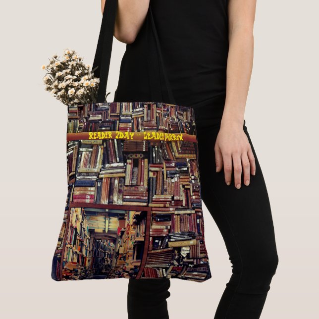 Book Lover Gift Ideas - Carry-all Tote  Bag (Close Up)