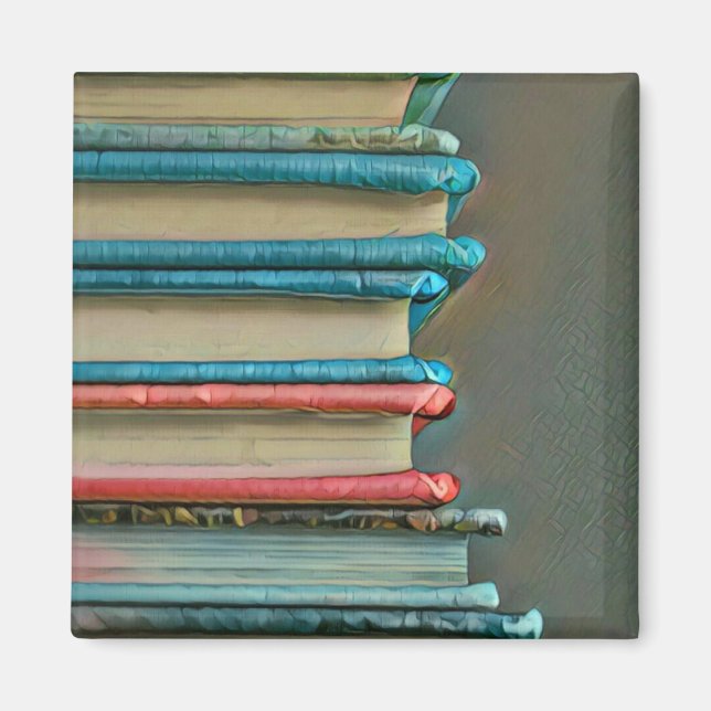 Book lover gift magnet (Front)