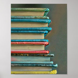 Book lover gift poster