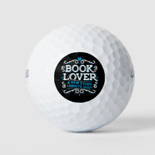 Book Lover Golf Balls