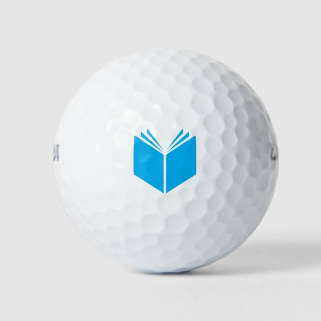 Book Lover Golf Balls (Front)