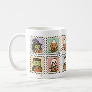 Book Lover Halloween Coffee Mug