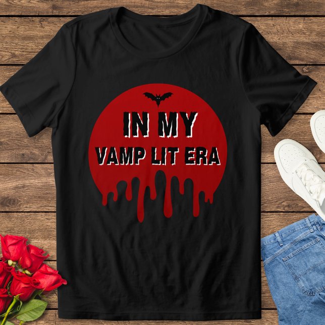 Book Lover In My Vamp Lit Era Tri-Blend Shirt (Creator Uploaded)