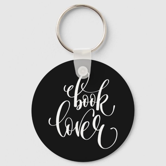 Book Lover Key Ring (Front)