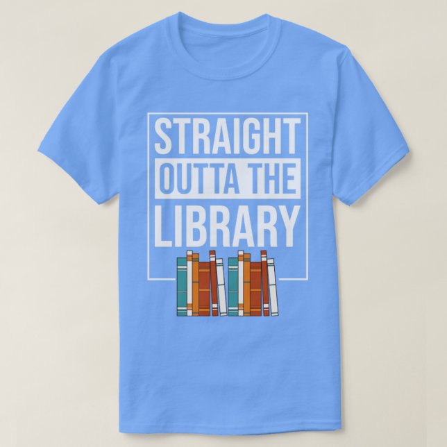 Book Lover Library Lover Reading Funny Librarian T-Shirt (Design Front)