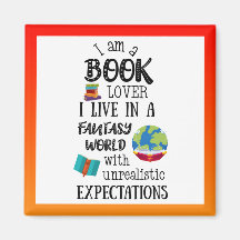 Book Lover Magnet