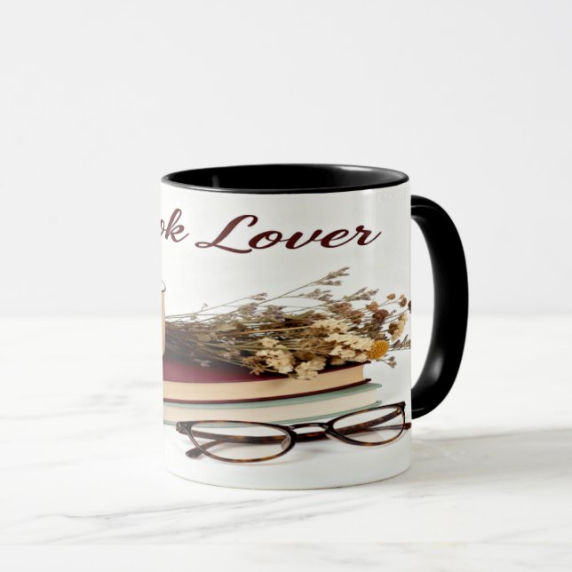 Book Lover Mug (Front Right)