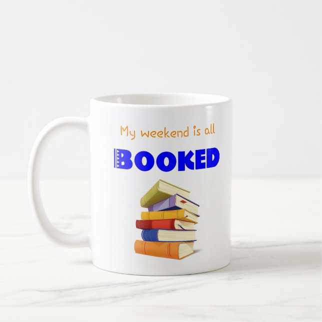 Book Lover Mug – A Perfect Gift for Bibliophiles (Left)