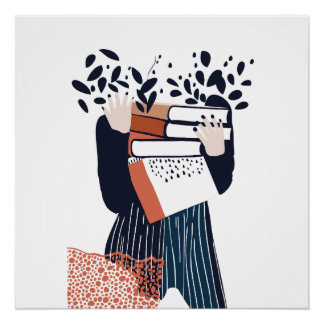 book lover poster