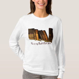 Book-Lover Reading Group Old Book Design T-Shirt