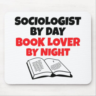 Book Lover Sociologist Mouse Pad