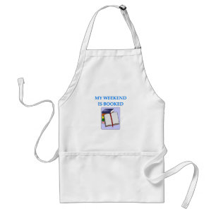 book lover standard apron