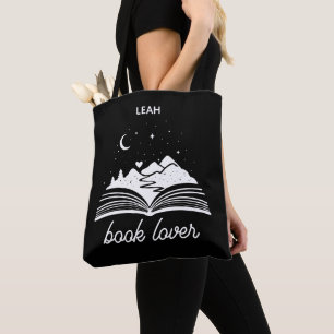 Book Lover T-Shirt Tote Bag
