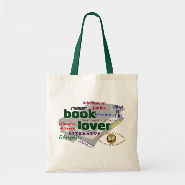 Book Lover Tote Bag (Front)