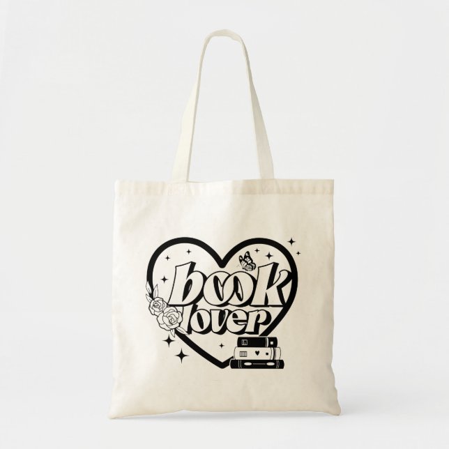 Book Lover Tote Bag (Front)