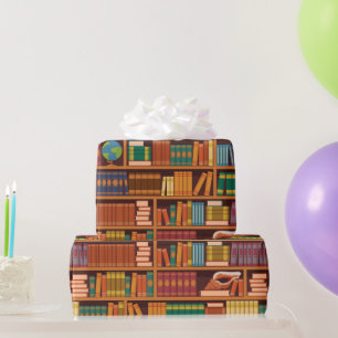 Book Lover Wrapping Paper