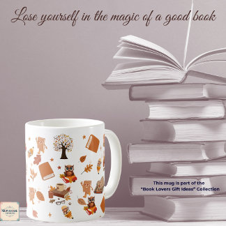 Book Lover's 11oz Coffee Mug