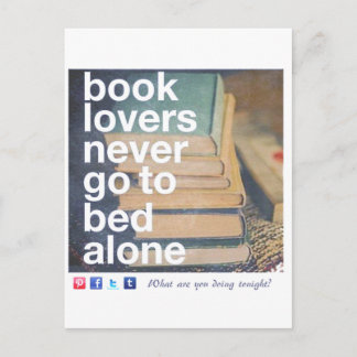 Book lovers - Amantes de Livros Postcard